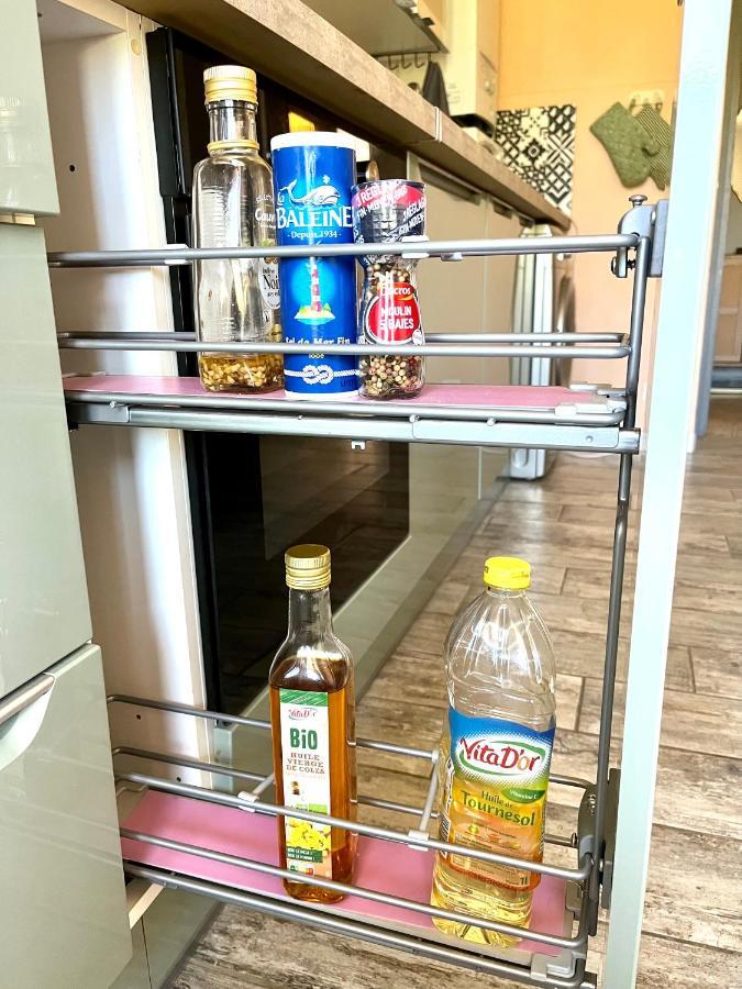 Antibes Home 2P 50M2 With Ac & Free Parking & 2 Balconies Extérieur photo
