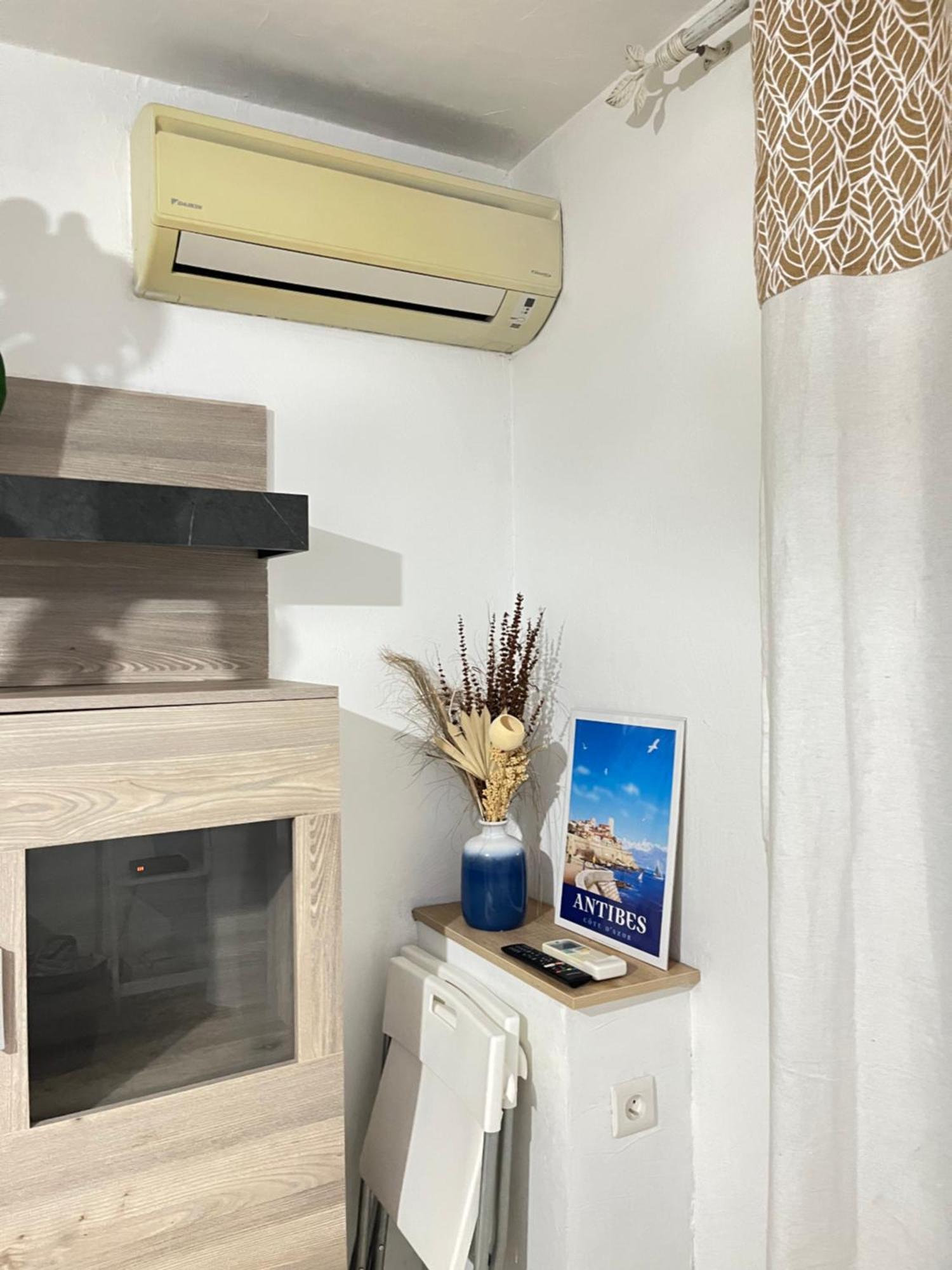 Antibes Home 2P 50M2 With Ac & Free Parking & 2 Balconies Extérieur photo